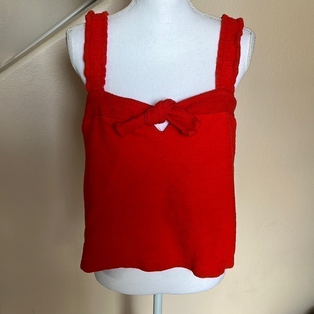 Madewell textured tank top